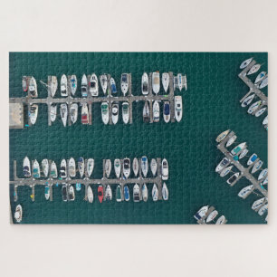 Boote am Michigan-Jigsaw-Puzzle Puzzle