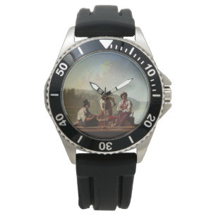Boote am Missouri Armbanduhr