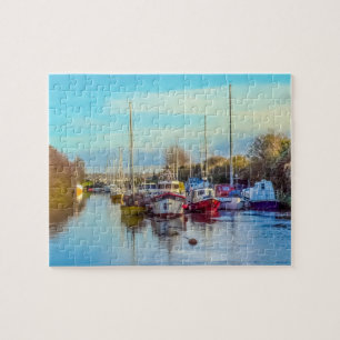 Boote an Lydney Hafen Puzzle