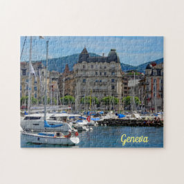 Boote Anchored Lake Schweiz Puzzle