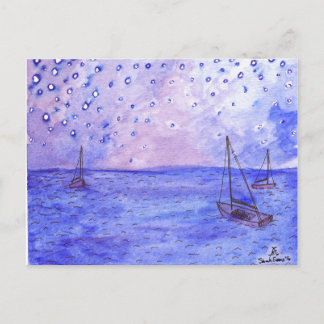 Boote Aquarell Postkarten