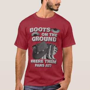 BOOTE AUF DEM BODEN (gry) T-Shirt