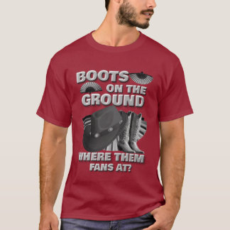 BOOTE AUF DEM BODEN (gry) T-Shirt