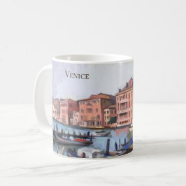 Boote auf dem Canale Grande - Venedig, Italien Tas Kaffeetasse