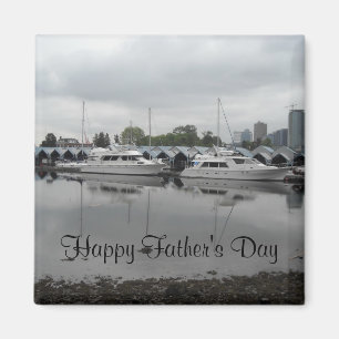 Boote auf dem Wasser Magnet