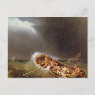 Boote aus Dieppe, die aus dem Fischfang zurückkehr Postkarte