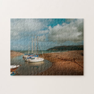 Boote bei Porlock Weir Fotograf Puzzle