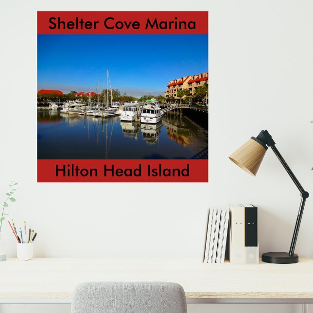 Boote bei Shelter Cove Marina Hilton Head Island S Poster (Von Creator hochgeladen)