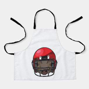 Boote beim Fußball-Sport Schürze