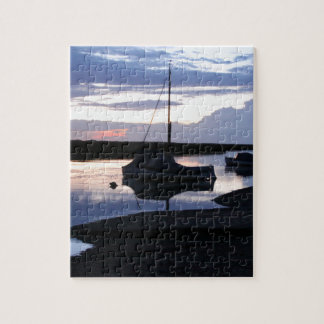 Boote Blakeney an der Dämmerung Puzzle