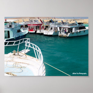Boote des Roten Meeres Poster