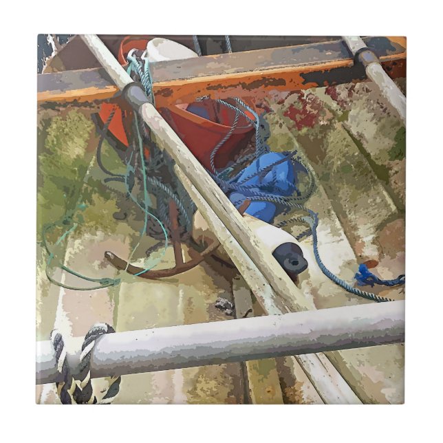 BOOTE FLIESE (Vorderseite)