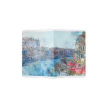 Boote im Canale Grande in Venedig, Italien