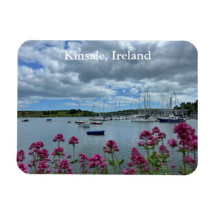 Boote im Hafen in Kinsale, Irland Magnet