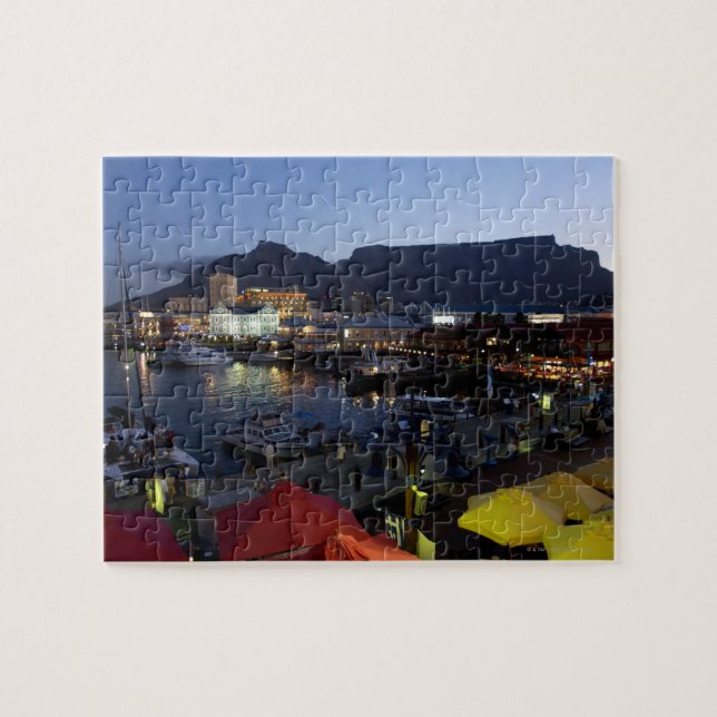 Boote im Hafen, Südafrika Puzzle (Horizontal)