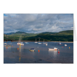 Boote im Hafen von Barmouth