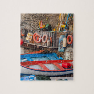 Boote in Cinque Terre Italien Puzzle