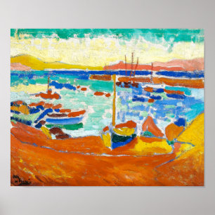 Boote in Collioure Andre Derain Poster