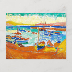 Boote in Collioure Andre Derain Postkarte