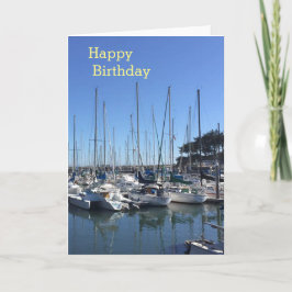 Boote in der Hafen-alles- Gute zum Karte
