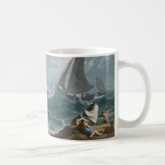 Boote in einem Sturm Kaffeetasse