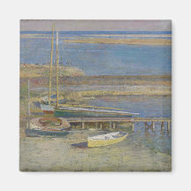 Boote in einer Landschaft (New England Landschaft)