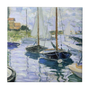 Boote in Ruhe, in Petit-Gennevilliers, Fliese