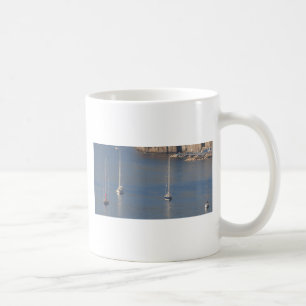 Boote in Ruhe in Sorrent Italien Tasse