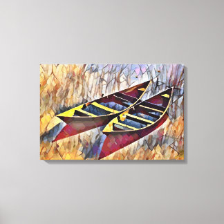 Boote Leinwanddruck