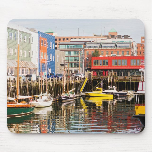 Boote machten | Portland, Maine fest Mousepad (Vorne)