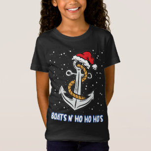 Boote N Ho Ho Hos Christmas Pajama Funny Spaß X-M T-Shirt