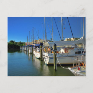 Boote Postkarte