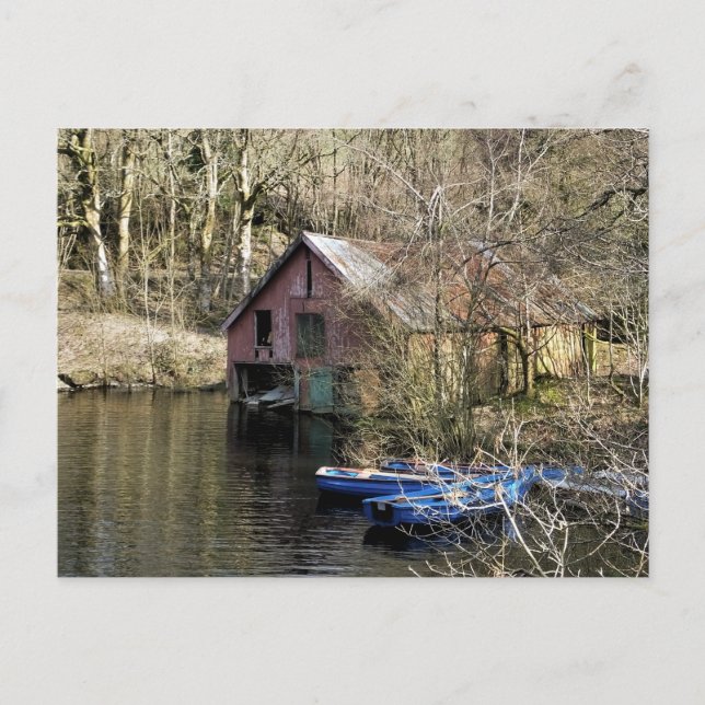 BOOTE POSTKARTE (Vorderseite)