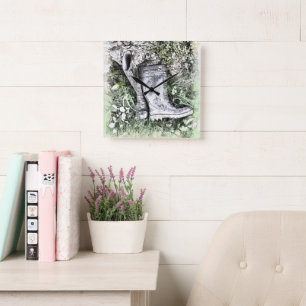 BOOTE QUADRATISCHE WANDUHR