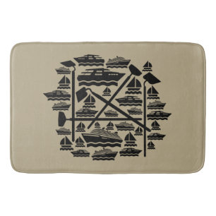 Boote und Hoes Bath Mat Badematte