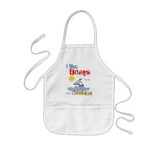 Boote und Kekse Backen Kinderschürze
