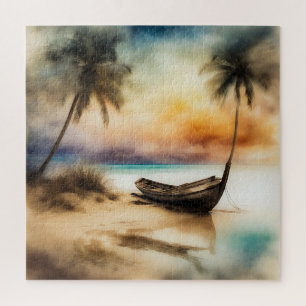 Boote und Strände - 4 Puzzle