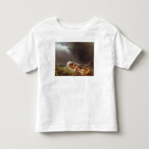 Boote von Dieppe, das vom Fischen zurückgeht Kleinkind T-shirt