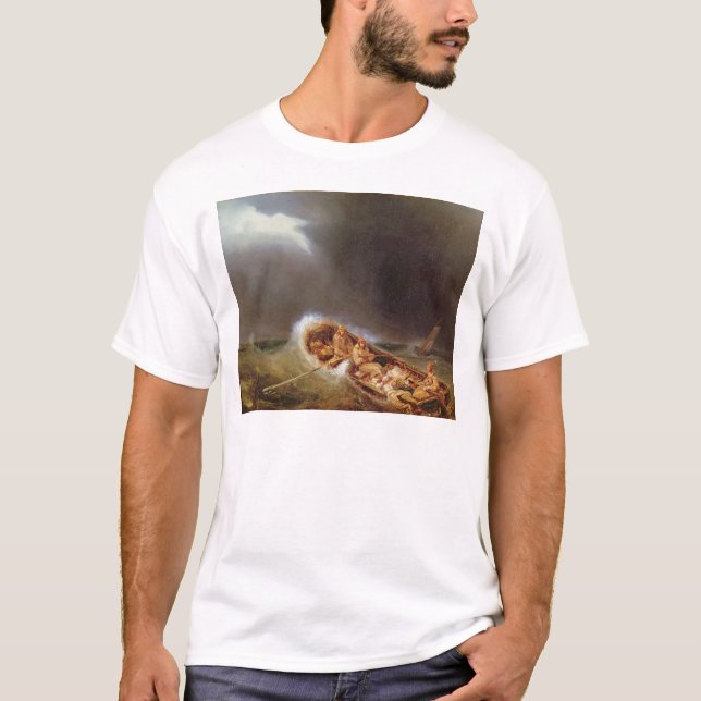Boote von Dieppe, das vom Fischen zurückgeht T-Shirt (Vorderseite)