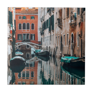 Boote von Venedig Fliese