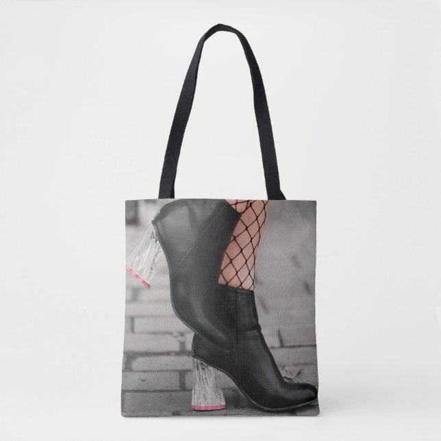 Booted & Bold Ankle Boot Tote Bag (Vorderseite)
