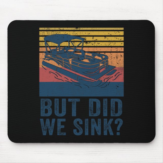 Booten, aber sind wir mit dem Flachboot Ponton Kap Mousepad (Vorne)
