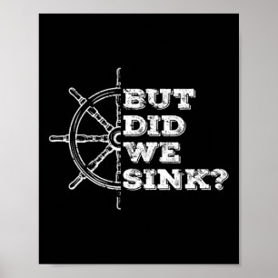 Booten, aber sind wir mit dem Flachboot Ponton Kap Poster