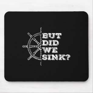 Booten, aber sind wir mit dem Flachboot Pontoon Ca Mousepad