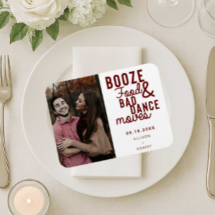 Booten Sie Essen & Bad Dance Moves Funny Date Foto Magnet