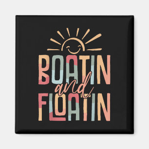 Booten und Schwimmen Sommerferien Seelenleben Floa Magnet