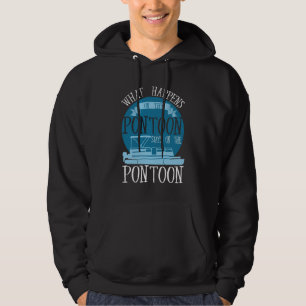 BOOTEN - Was passiert auf dem Pontoon? Hoodie