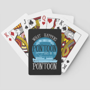 BOOTFAHREN - Was auf dem Ponton passiert Spielkarten