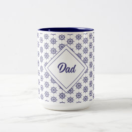 Bootfahren Zweifarbige Tasse