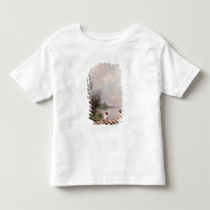 Bootfahrt auf dem Fluss, 19. Jahrhundert Kleinkind T-shirt